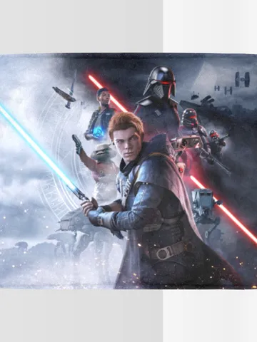 Star Wars Jedi Fallen Order Blanket Lightweight Soft Microfiber Fleece $54.00