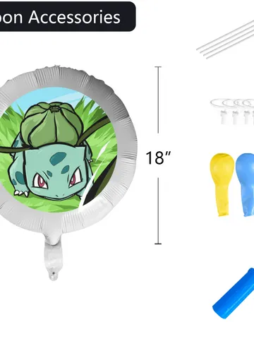 Bulbasaur Foil Balloon $24.00