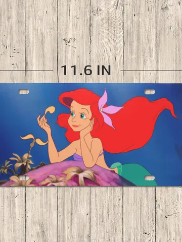 Little Mermaid License Plate $24.97