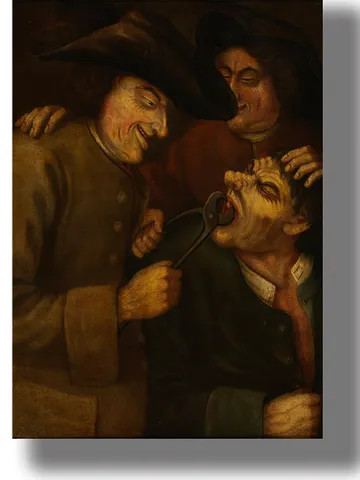 Blacksmith extracting a tooth. $21.00