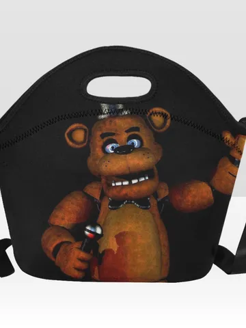 Freddy Fazbear FNAF Neoprene Lunch Bag, Lunch Box $36.00