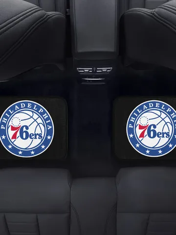 Philadelphia 76ers Back Car Floor Mats Set of 2 $54.00