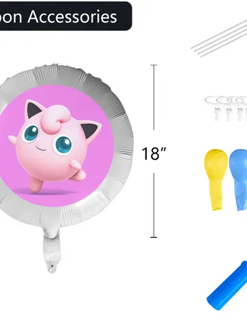 Jigglypuff Foil Balloon $24.00