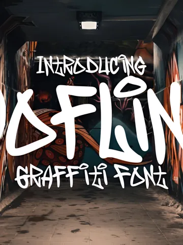 Wofline Graffiti Font $0.00