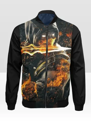 Scorpion Mortal Kombat Bomber Jacket $79.97