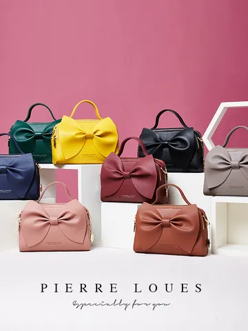 Pierre Loues™ Elegant Bow Mini Handbag – Statement Purse for Women $39.99