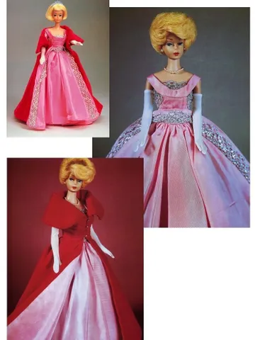 Vintage Barbie Sewing Pattern Sophisticated Lady Wardrobe Clothes for Dolls 11-1/2" Digital Download PDF $1.90