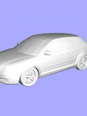 Beauty 1 3d Model Car STL 3D Printing Old Audi $9.50