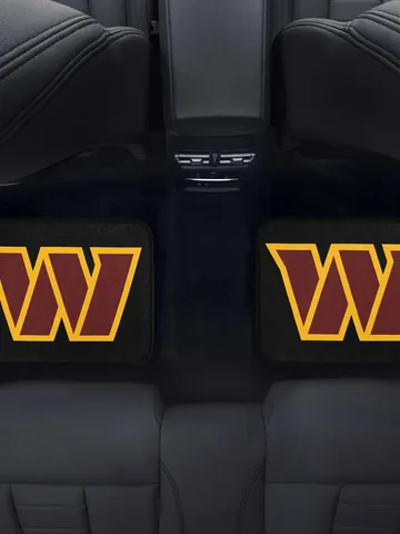 Washington Commanders Back Car Floor Mats Set of 2 $54.00