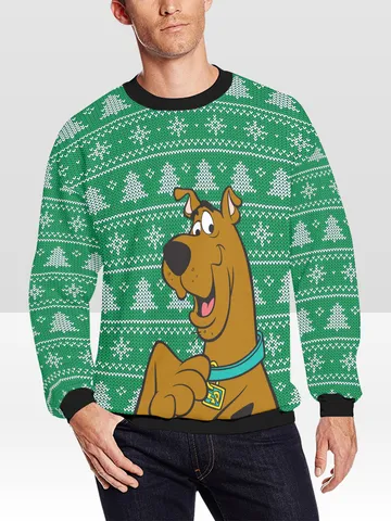 Scooby Doo Ugly Christmas Sweater $48.00