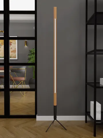 Modern minimalist wooden floor lamp $307.00