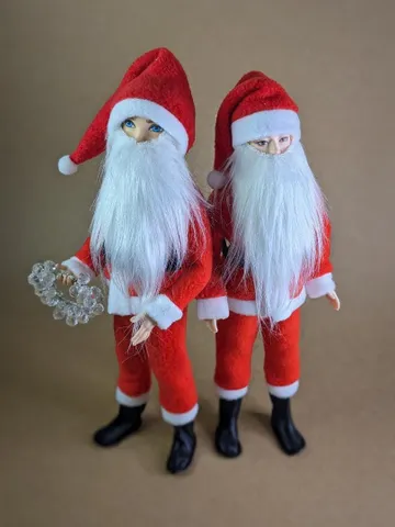Cosplay Christmas Santa Claus costume for 11 inch fashion male dolls (MH, EAH or BTS) $9.00