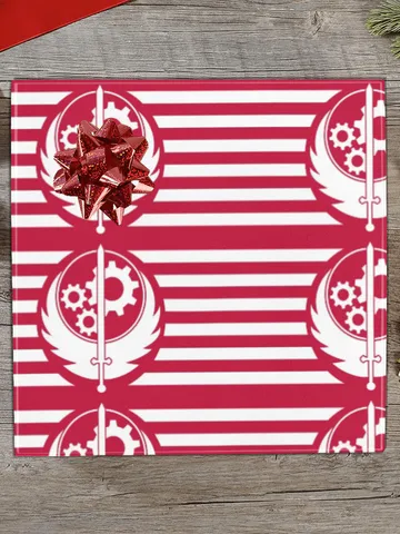 Fallout Brotherhood of Steel Gift Wrapping Paper $30.00