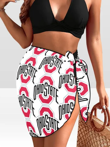 Ohio State Buckeyes Beach Sarong Wrap $29.97