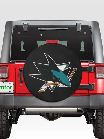 San Jose Sharks Tire Cover $44.97