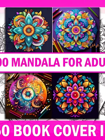 1500 Mandala Coloring Pages Bundle-3