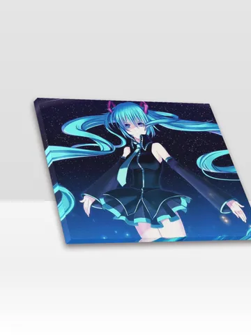 Hatsune Miku Frame Canvas Print $24.00