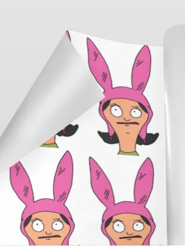 Louise Belcher Bobs Burgers Gift Wrapping Paper 58"x 23" (1 Roll) $24.97