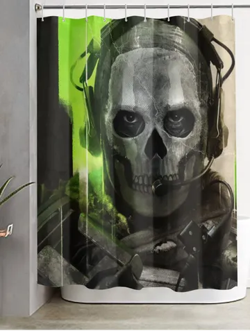 Modern Warfare CoD Shower Curtain $48.00