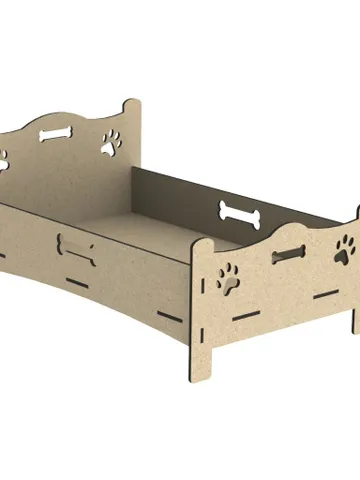 Digital Template Cnc Router Files Cnc Bed Pet Files for Wood Laser Cut Pattern $6.50
