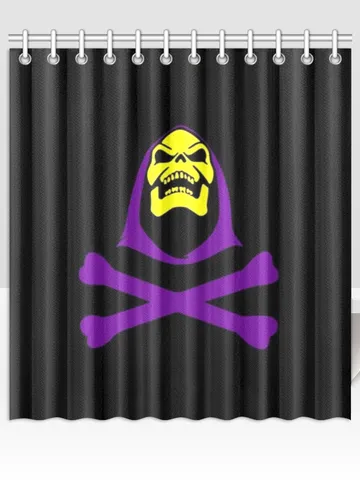 Skeletor Shower Curtain $48.00