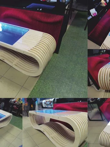 Digital Template Cnc Router Files Cnc Parametric Table Files for Wood Laser Cut Pattern $7.50