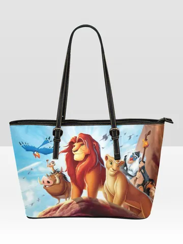 Lion King Leather Tote Bag $60.00