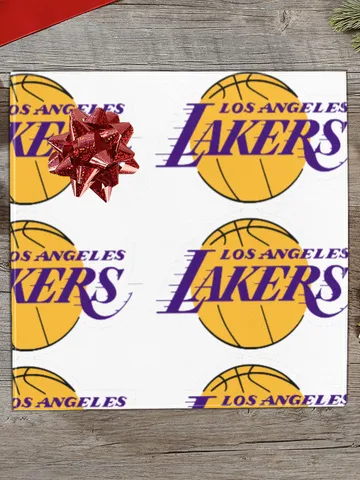 Los Angeles Lakers Gift Wrapping Paper $24.97