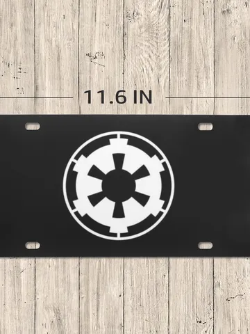 Galactic Empire Star Wars License Plate $24.97