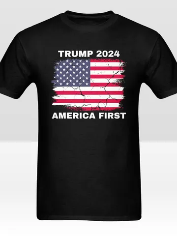 Trump 2024 America First Shirt $27.00