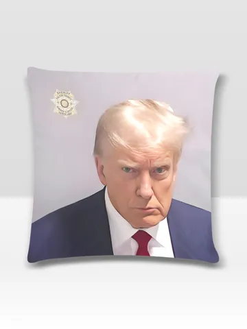 Trump Mugshot Pillow Case (2 Sided Print) $30.00