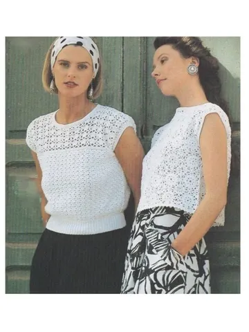 Top crochet pattern, crochet pattern lace top , women top $6.68