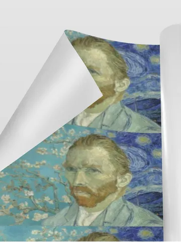 Van Gogh Gift Wrapping Paper 58"x 23" (1 Roll) $24.97