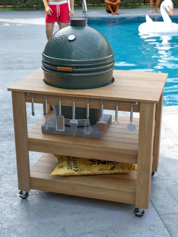 DIY Big Green Egg Compact Table Plans, PDF $7.95