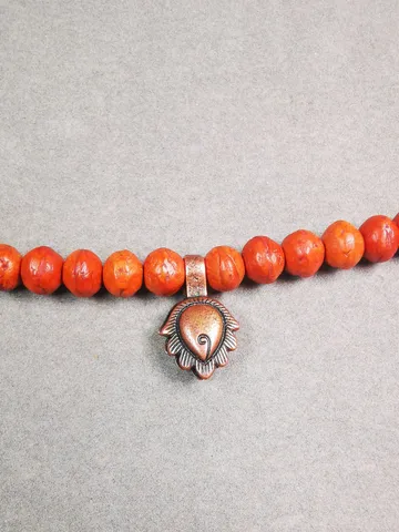 Gandhanra Handmade Buddhist Mala Counter Clip,Bum Counter Clip for Prayer Beads,Shankha / Conch Shape,Mala Accessories $9.99