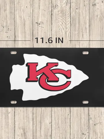Chiefs License Plate $24.97