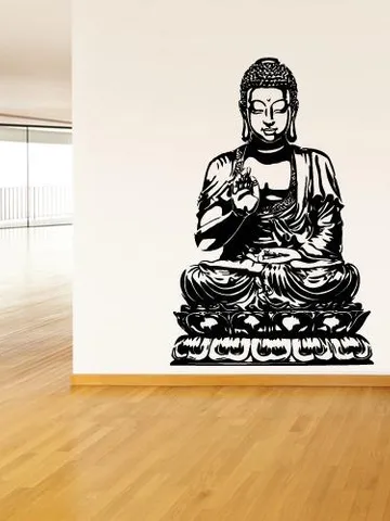 Buddha Wall decal Yoga Boho Sticker z1377 $23.99