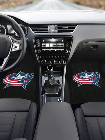 Columbus Blue Jackets Front Car Floor Mats Set of 2 $69.97