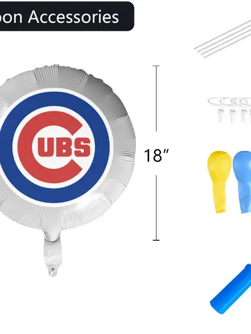 Chicago Cubs Foil Balloon $24.00