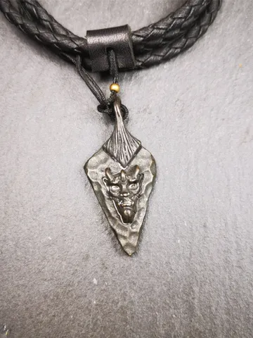 Gandhanra Handmade Amulet,Demon Pendant,Evil Spirit or Devil, Made of Copper,1.77&quot; $29.99