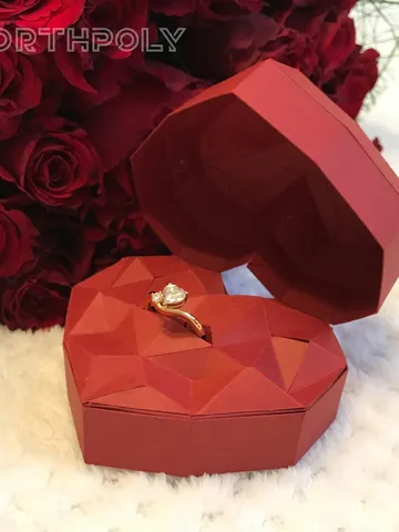 Papercraft Heart Box 2, Digital Template, PDF Download, Gurko, 3D Low Poly, Pepakura, DIY Origami Sculpture, St Valentines Day Decor $7.80