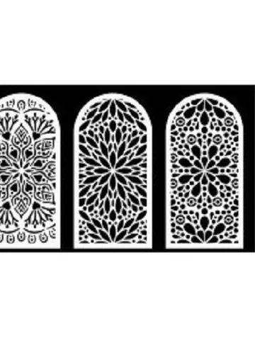 Digital Template Cnc Router Files Cnc Panel Wall Files for Wood Laser Cut Pattern $6.50