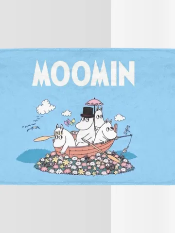 Moomin Blanket Lightweight Soft Microfiber Fleece $54.00