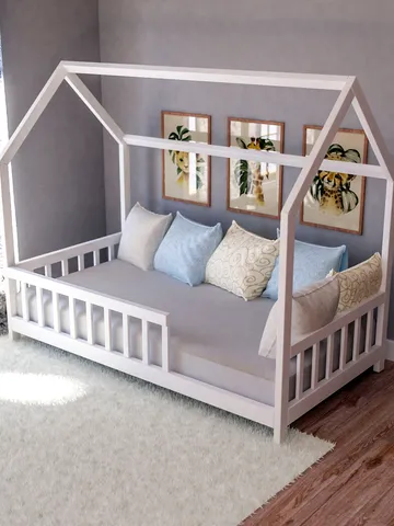 House Bed Plans, Twin Size, DIY, PDF $14.95