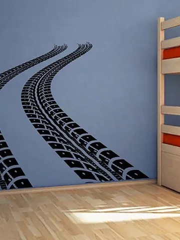 Tire trucks Wall Decal ik3445 $37.99