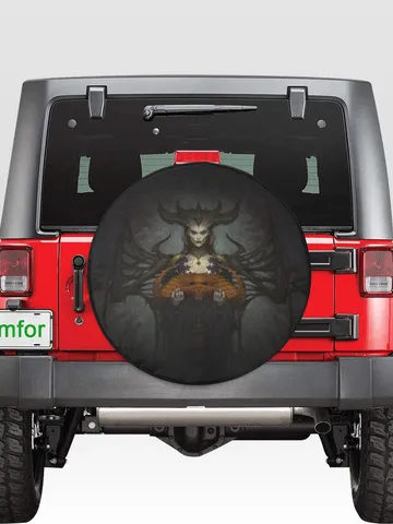 Lilith In Diablo Spare Tire Cover $54.00