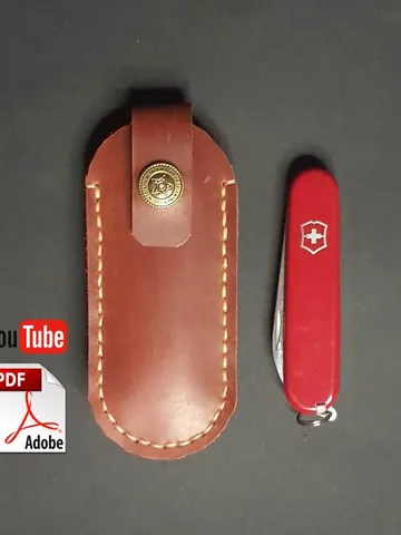Victorinox, leather sheath, belt sheath, original size, swiss, PDF Fast&Easy