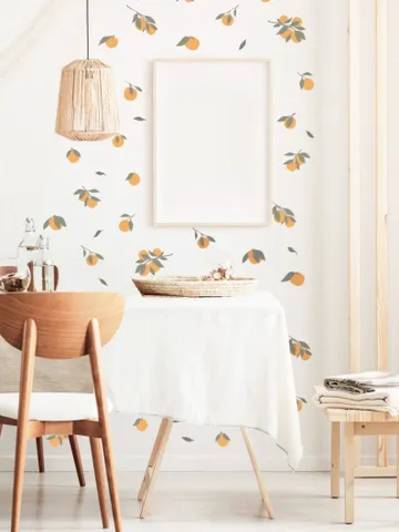 Tangerines Wall Decals h75 $23.99