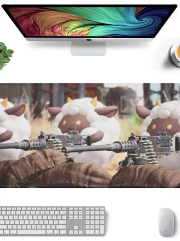 Palworld sheep meme Gaming Mousepad $42.00