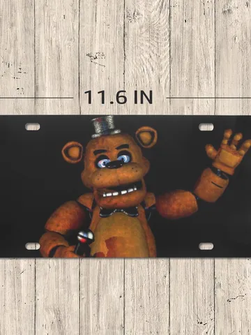 Freddy Fazbear License Plate $24.97